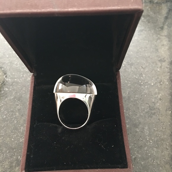 H. Stern solid 18K White Gold, Crystal Quartz! - Picture 5 of 10